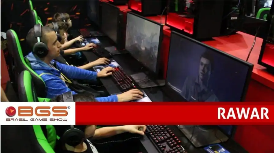 RAWAR retorna à Brasil Game Show com estande maior e foco na experiência de jogo