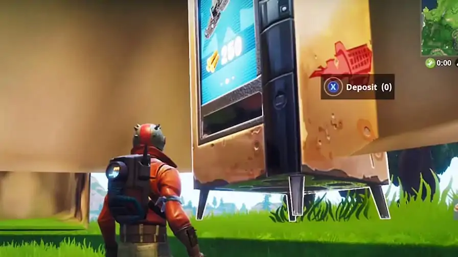 Fortnite: Jogador encontra máquina que vende armas no mapa – Veja vídeo