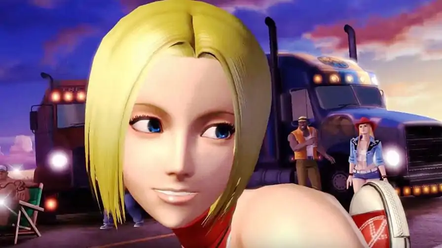 A musa Blue Mary é anunciada em KOF XIV