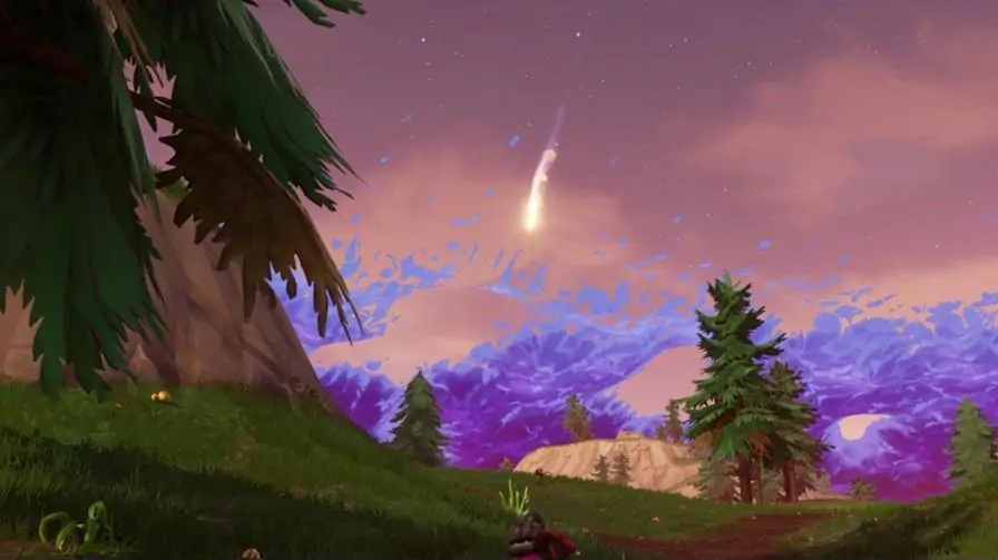 EXCLUSIVO: Presenciamos a queda de um possível meteoro em Fortnite Battle Royale