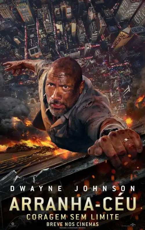 Novo trailer de Arranha-Céu mostra um The Rock desesperado