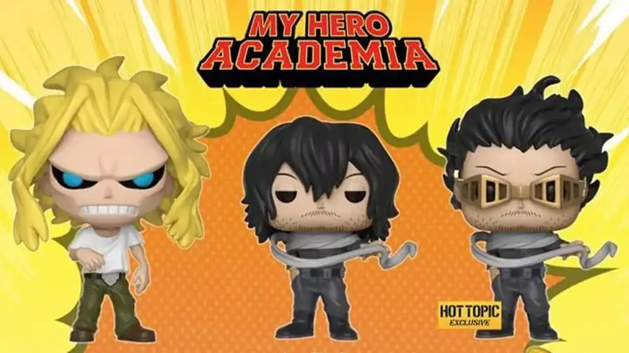 Funko anuncia linha de bonecos Pop! dos heróis de My Hero Academia