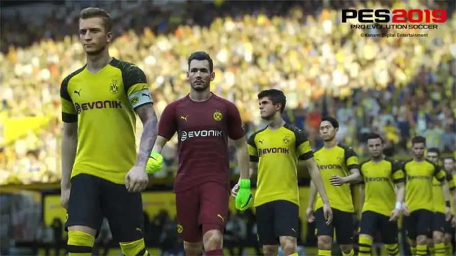 PES 2019: Konami encerra parceria com o time Borussia Dortmund