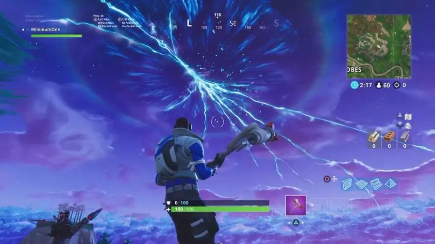 Jogadores de Fortnite estão frustrados depois de serem mortos durante o lançamento do foguete