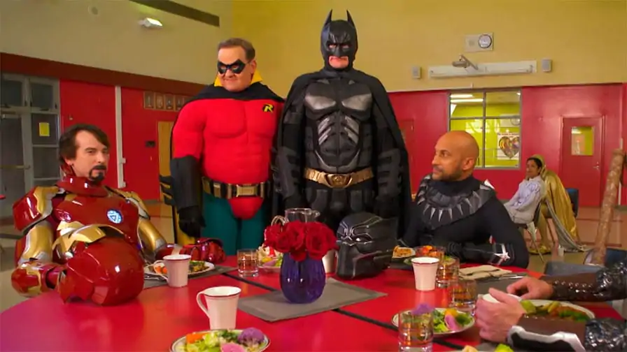 Batman quer se juntar ao universo da Marvel em paródia bem humorada