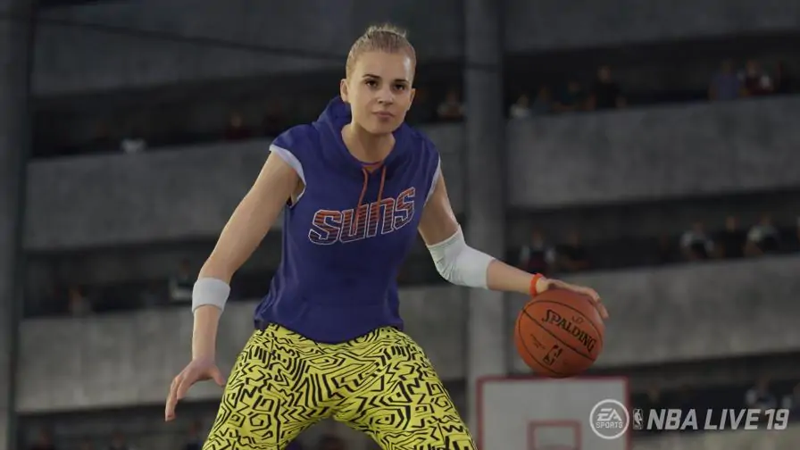 NBA Live 19 permite a criação de jogadoras femininas!