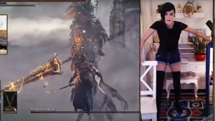 Youtuber mata chefe mais difícil de Dark Souls 3 usando um tapete de dança. Assista!