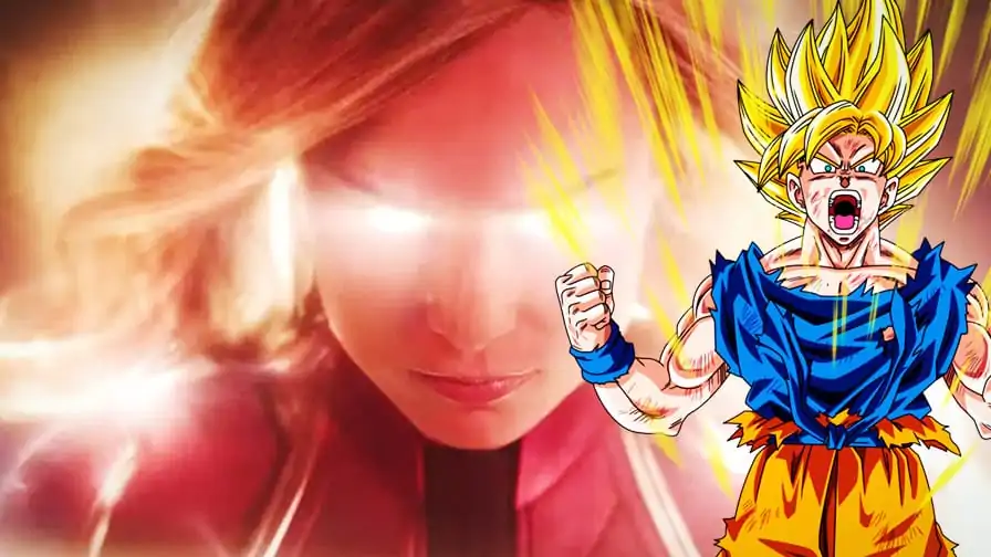 Capitã Marvel: Fãs associam parte do trailer com uma transformação em Super Saiyajin