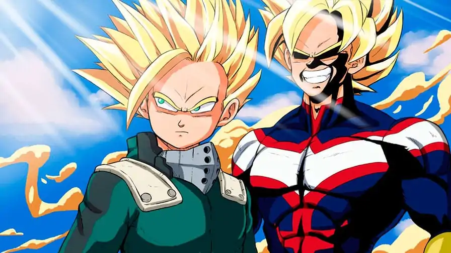 Vídeo mistura Dragon Ball com My Hero Academia e o resultado é impressionante!