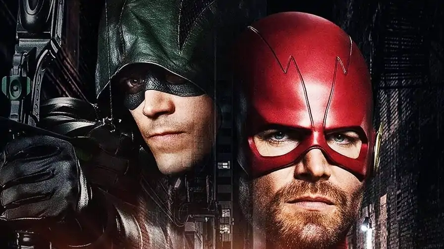 Poster revela identidades trocadas no universo de Arrow e The Flash