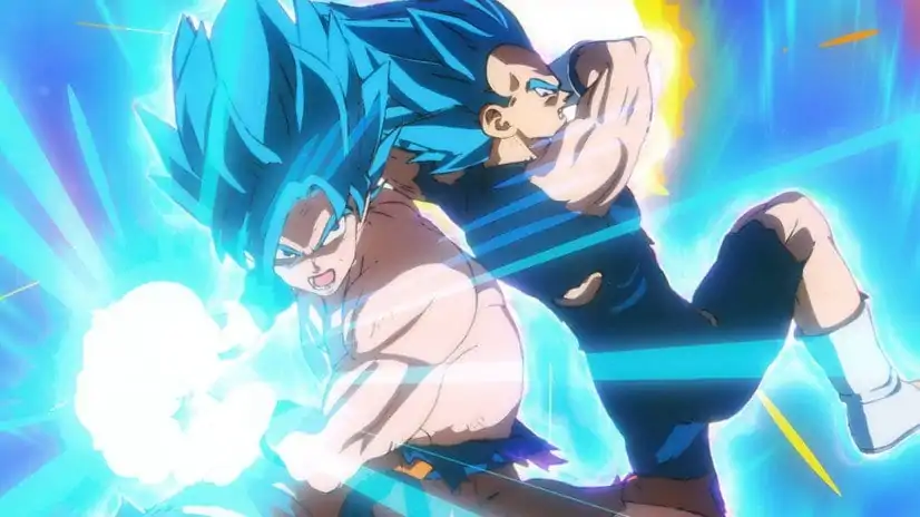 Dança da fusão de Goku e Vegeta mostra o visual de Gogeta Blue de Dragon Ball Super: Broly
