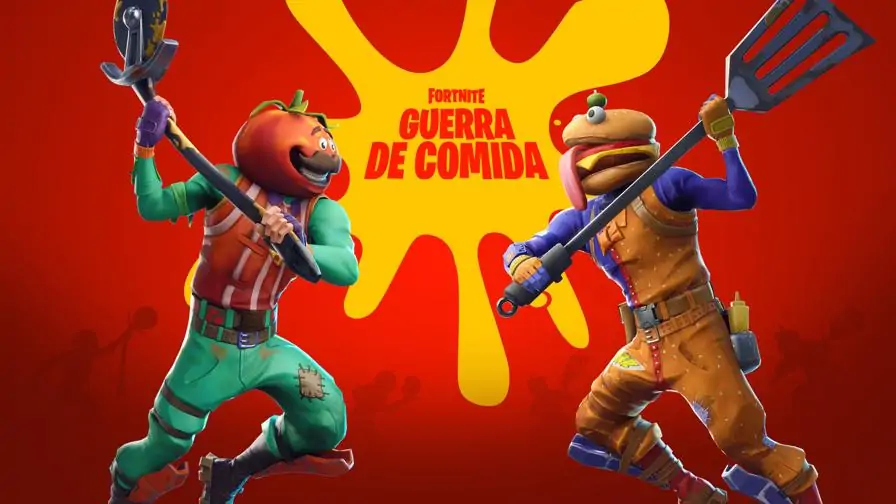 Fortnite ganha um novo e divertido modo chamado ‘Guerra de Comida’!