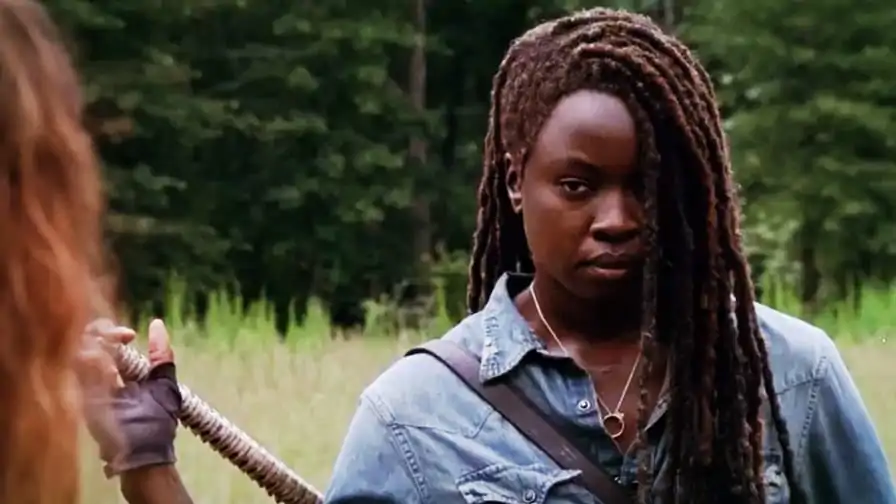 The Walking Dead: O que é aquele X marcado em Michonne?