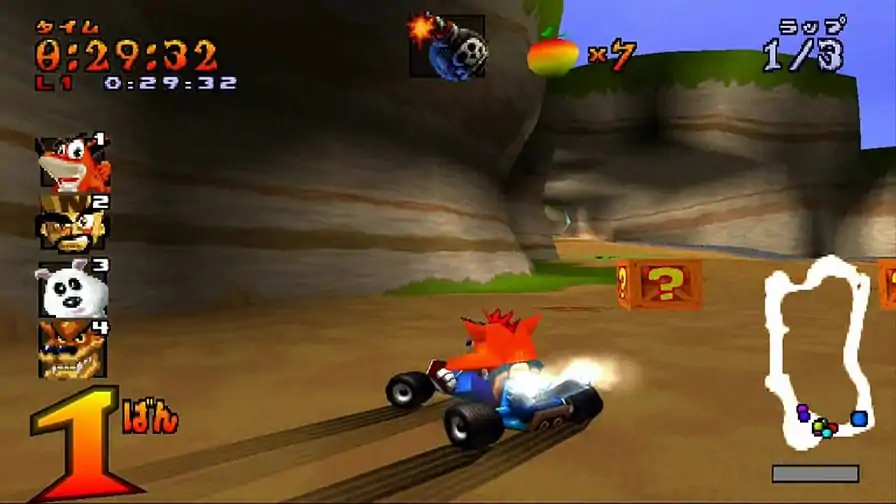 BOMBA! Teaser sugere anúncio do Remake de Crash Team Racing no TGA 2018