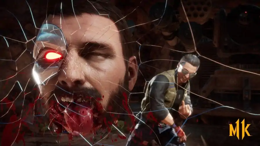 Mortal Kombat 11: Kano cospe no adversário em seu primeiro vídeo de gameplay