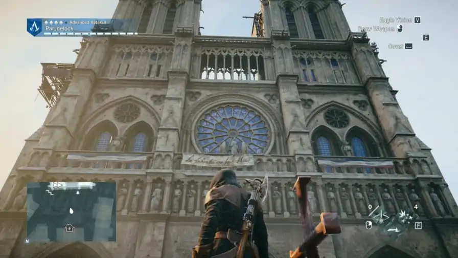 Assassin’s Creed Unity pode auxiliar na reconstrução da Catedral de Notre Dame