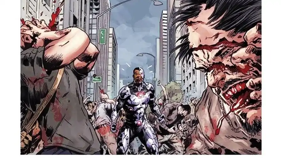 Zumbis invadem o universo da DC e heróis importantes dão adeus