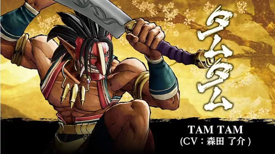 Confira o trailer de gameplay de Tam Tam, um dos mais mortais e exóticos guerreiros de Samurai Shodown