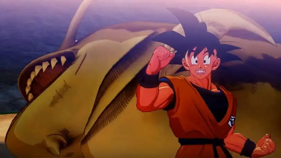 Dragon Ball Z: Kakarot – Novos vídeos mostram Goku fazendo as duas coisas que mais gosta