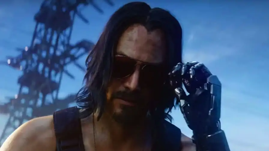 Cyberpunk 2077: Visual de Keanu Reeves gera discussão nas redes