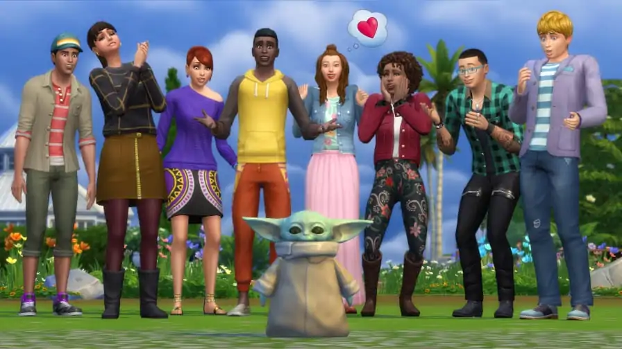 The Sims 4 recebe a adorável presença de Baby Yoda