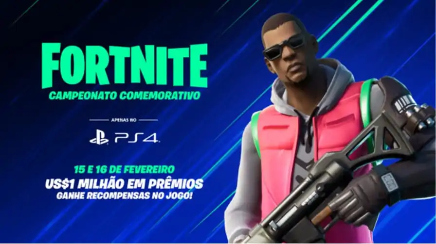 Fortnite: Torneio com 1 milhão em premiação será exclusivo para PlayStation 4