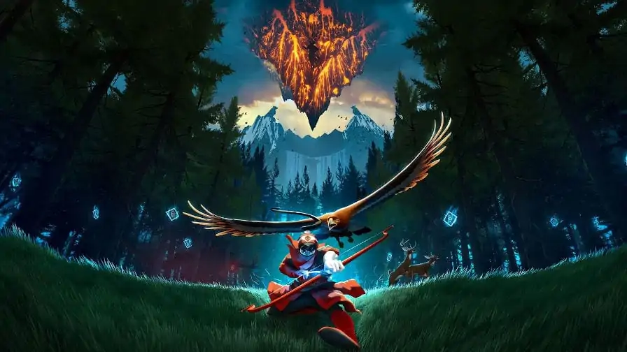The Pathless: Uma aventura mítica em uma floresta amaldiçoada