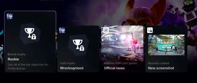 PlayStation 5 troféus