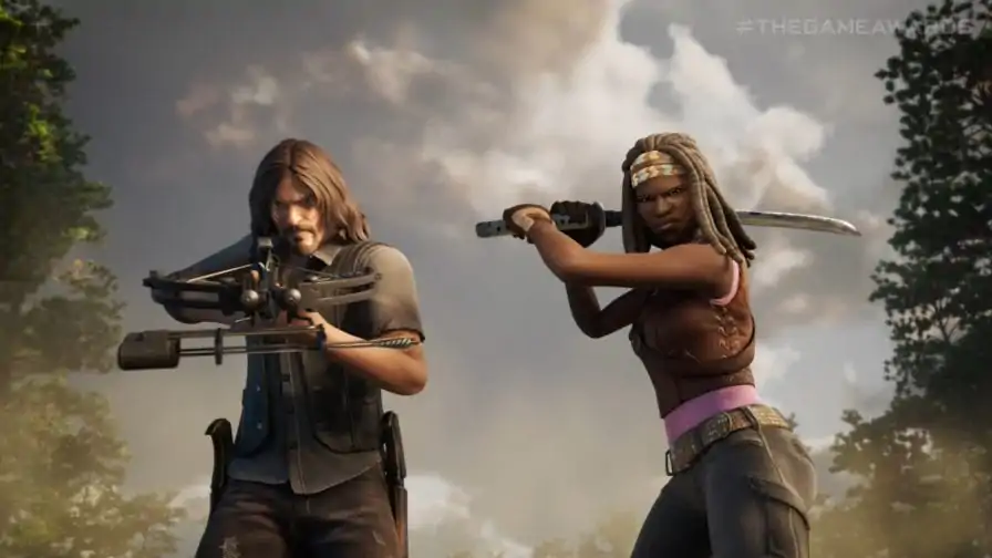 The Game Awards: Daryl e Michonne, de TWD, chegarão ao Fortnite