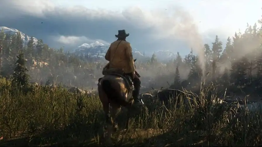 Canal de TV confunde captura de tela de Red Dead Redemption 2 com uma imagem da vida real