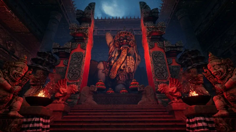 Escape from Naraka, jogo de plataforma indie de terror, recebe suporte ao Ray Tracing e DLSS