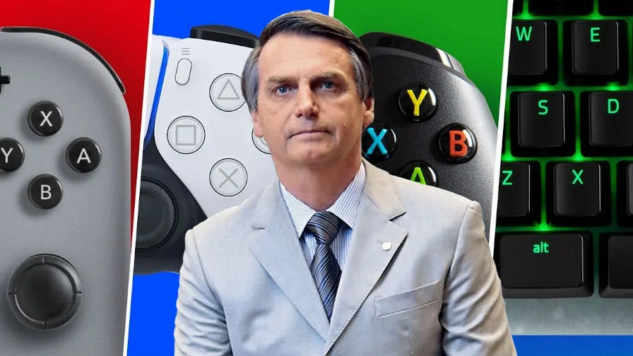 Bolsonaro anuncia redução de impostos no setor de videogames e jogos pela terceira vez