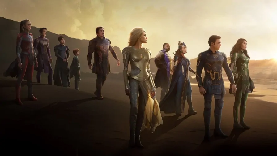 Eternos já se encontra disponível para streaming no Disney+