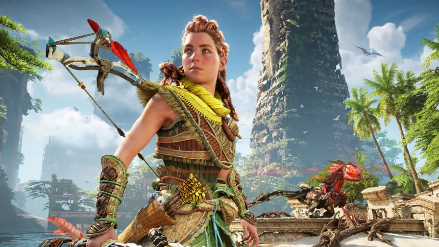 Horizon Forbidden West: Gameplay exibe batalha contra a serpente gigante