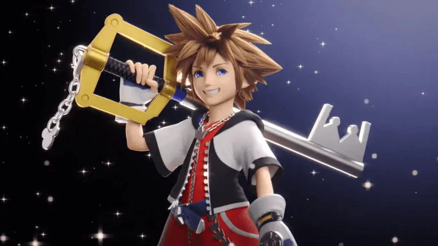 Sora, de Kingdom Hearts, é o último lutador de Super Smash Bros. Ultimate
