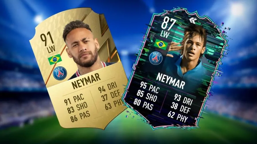 FIFA 22: Neymar ganha carta FLASHBACK com direito a moicano