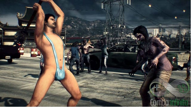 Dead Rising 3 e seu tipo único de...se vestir.