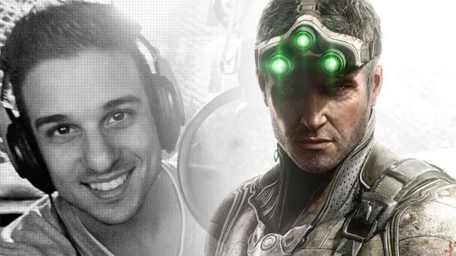 Thiago Zambrano (esquerda) é quem dá a voz para Sam Fisher na versão brasileira do game.