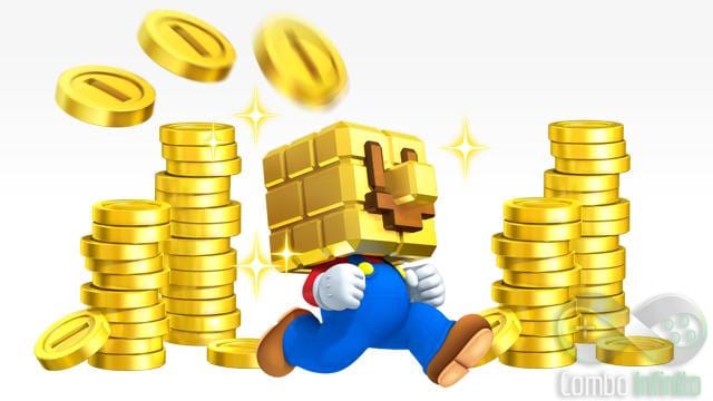 Mario e o Golden Block, também conhecido como “Midas Power”