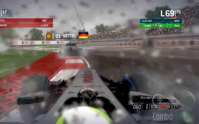 Se fosse o Senna nessa chuva não ia ter pra ninguém!