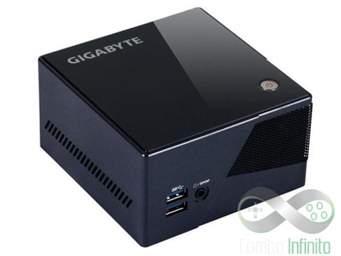 Nesse modelo da Gigabyte caberia muito bem o nome "Steam Box" (Ex-nome do dispositivo)