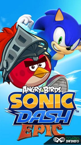 Sonic e Angry Birds vão botar pra quebrar em um game para Mobile