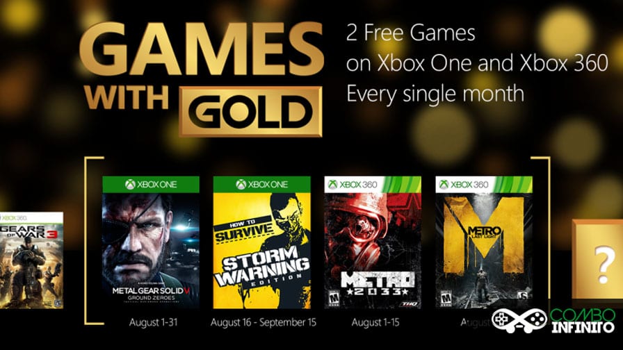 Confira os jogos grátis da Gold para Xbox One e 360 em Abril - Combo Infinito
