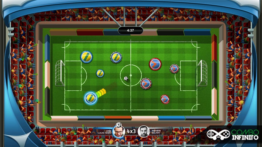 Futebol de botão virtual: Super Button Soccer precisa de sua ajuda