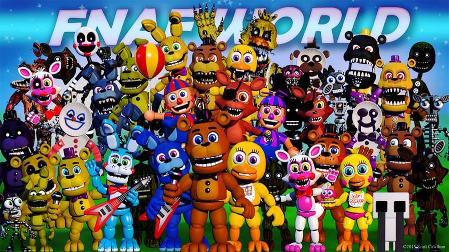 Five Nights at Freddy's World removido do Steam - Combo Infinito