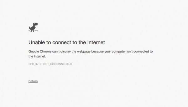 Joguinho escondido no Google Chrome pode te acalmar quando sua internet  cair - Combo Infinito
