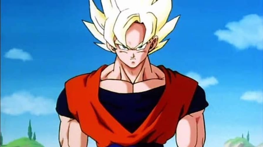 como desenhar o cabelo do Goku em super Saiyajin 