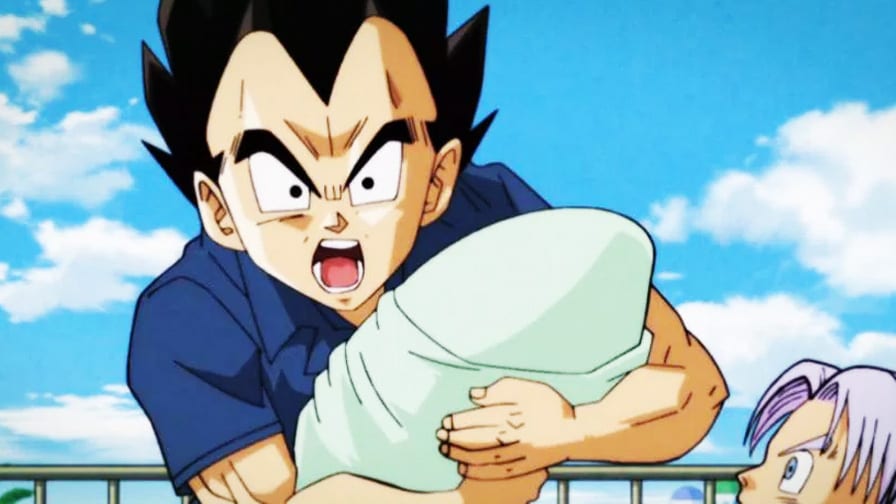 Vegeta pega sua filha e seu verdadeiro nome é revelado_ Dragon Ball Su