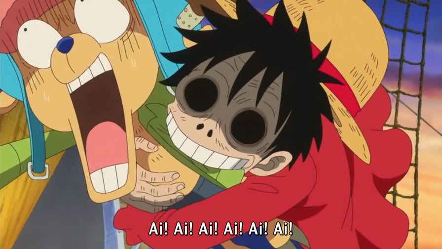 NOVO EPISÓDIO DE ONE PIECE. LUFFY DOMINA UM RAIO. #onepiece #luffy #an