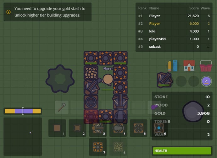 Zombs.io Base 2(Corner Base)